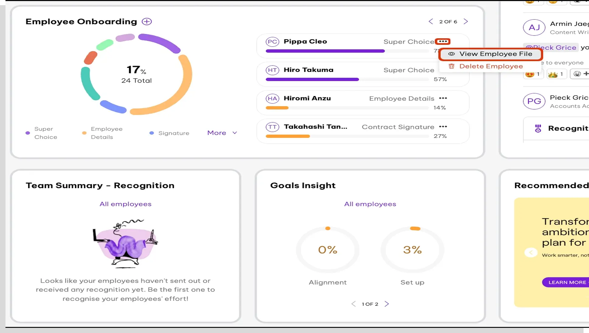Employment Hero recruitment inside a broader HR ecosystem
