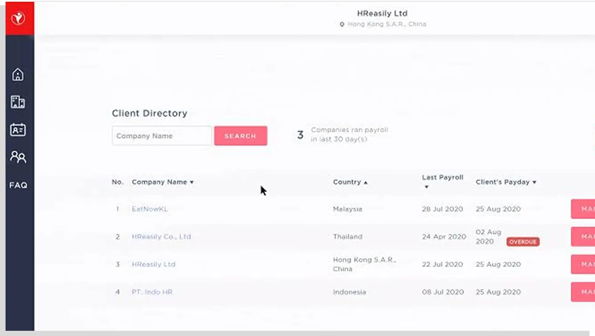 HReasily dual-country payroll for small medical and dental practices