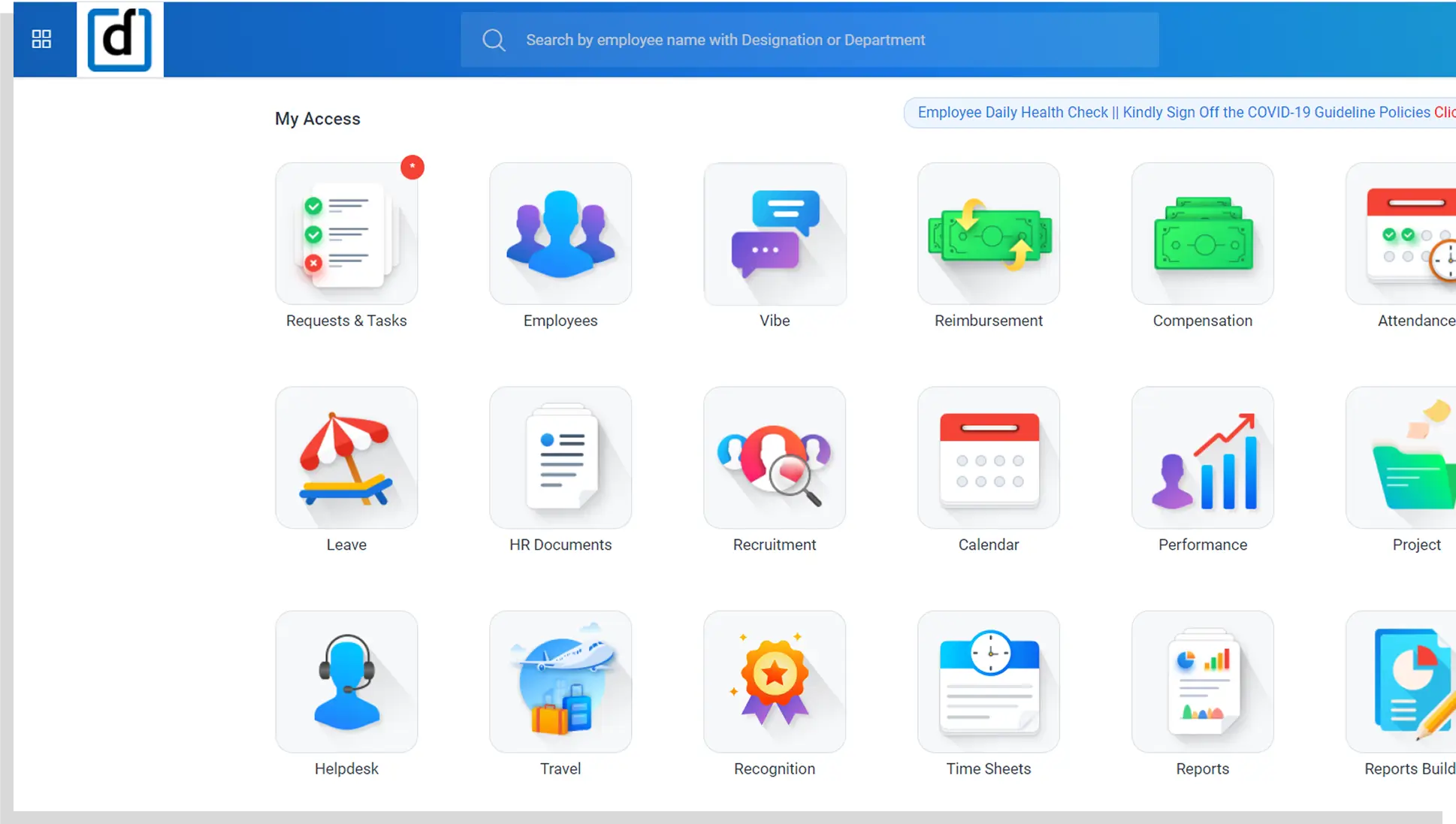 Darwinbox HR software for education institutions homepage