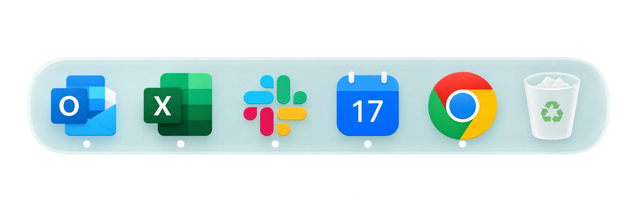 Desktop dock